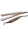 GHD GCK V9 Titanium Gold Leopard - Plancha Styler con placas de titanio