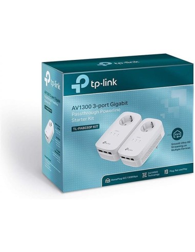 Extensor de red Tp-Link TL-PA8030P KIT AV1200 kiwiku.com