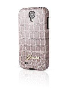 Carcasa croco beige samsung galaxy s4 i9500 guess