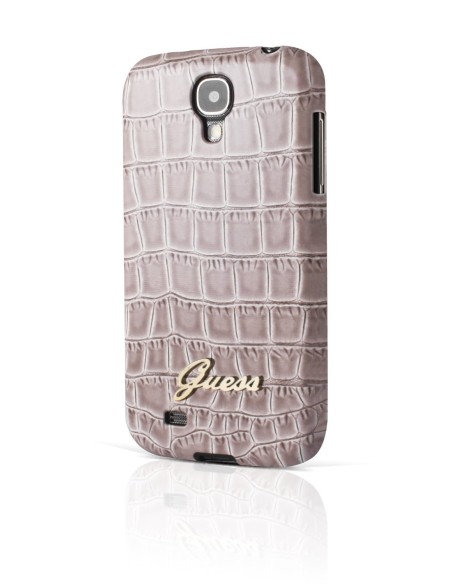 Guess GU312278 - Cubierta con diseño Croco para Samsung Galaxy S4 GT-i9500, beige - Electrónica - Kiwiku.com