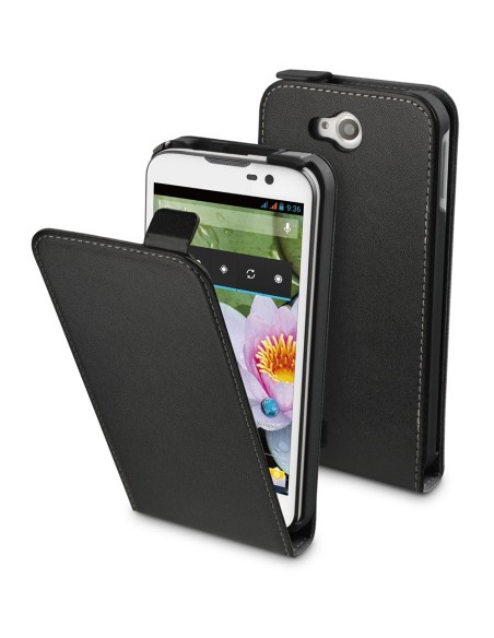 Muvit MUSLI0360 - Funda slim + protector de pantalla para bq Aquaris 5, negro: Muvit: Kiwiku.com: Electrónica
