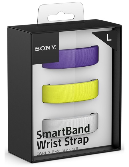 Sony Active - Pack de tres correas grandes para SmartBand [modelo surtido]: Kiwiku.com: Electrónica