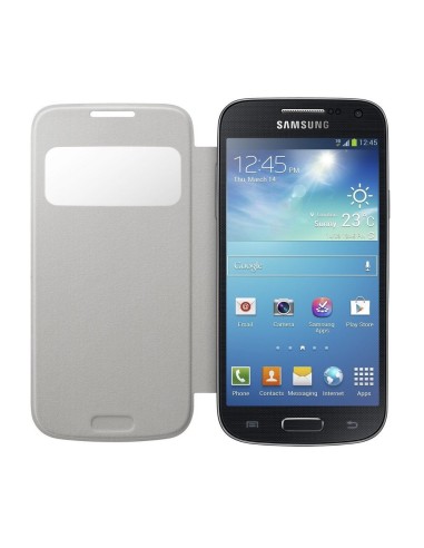 Samsung O8EFCI919BWEG - Funda para móvil Samsung Galaxy S4 Mini (Apagado y encendido automático), Blanco: Kiwiku.com: Electrónic
