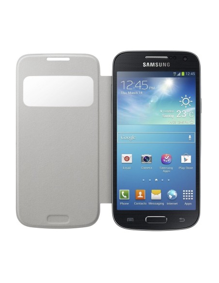 Samsung O8EFCI919BWEG - Funda para móvil Samsung Galaxy S4 Mini (Apagado y encendido automático), Blanco: Kiwiku.com: Electrónic