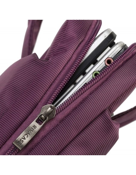 Mochila Rivacase RIVA-8211-PURPLE para portátil 10.1", Lila.