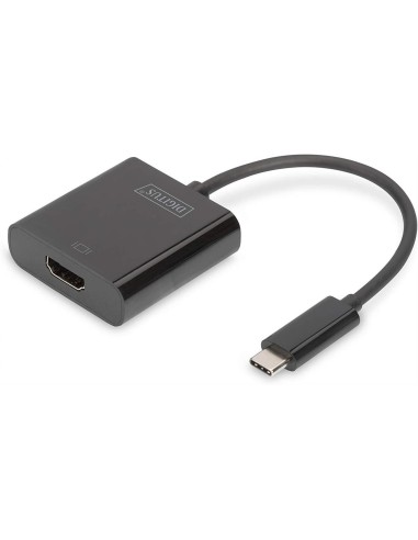 ADAPTADOR USB TIPO C 3.1 A JACK HEMBRA 3.5MM COLOR NEGRO