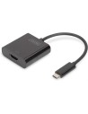 Digitus Adaptador USB Type-C a HDMI 4K/30Hz 0,15 m Negro