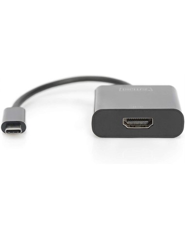 DA-70852 Digitus Adaptador USB Type-C a HDMI 4K/30Hz Negro