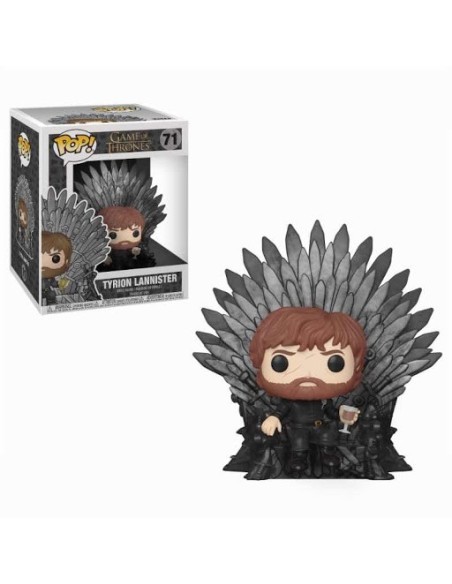 Figura pop FFK37404 juego de tronos: tyrion on throne kiwiku.com