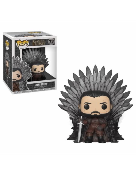 Figura pop FFK37791 juego de trones: jon snow en el trono kiwiku.com