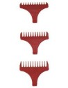 Wahl Juego de Peines de plastico detailer wide 3pcs (03072-016)