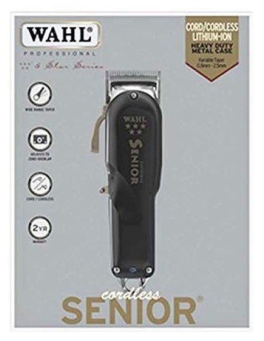 Wahl Cortapelos Maquina Senior Cord/cordless (08504-016) kiwiku.com