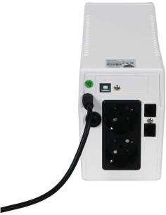 Phasak - sai interactivo 650va/360w LCD Blanco. PH 9469
