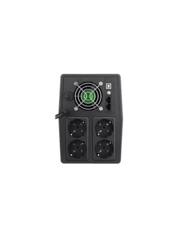 Phasak SAI Interactivo 2 x schuko LCD 2000 VA USB+RJ45. PH9420