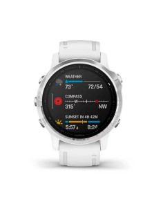 Garmin Fénix 6s Plata Blanco Con Correa Blanca Smartwatch Multideporte 2