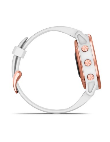 Garmin Fénix 6s Pro Oro Rosa Correa Blanca Smartwatch Multideporte