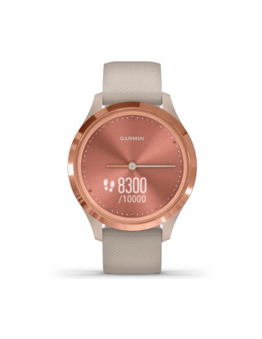 Garmin Vivomove 3s Oro Rosa Tundra Silicona Smartwatch 010-02238-02