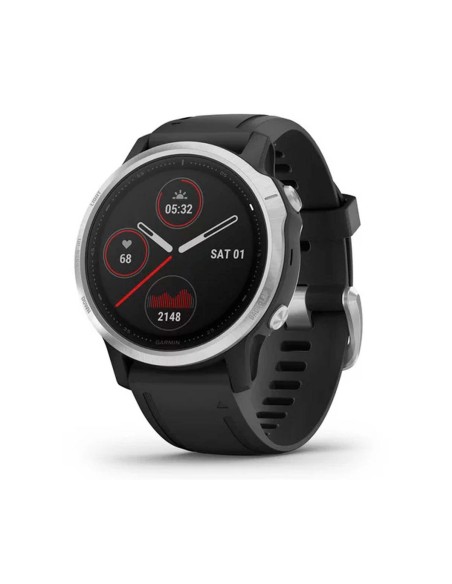 Garmin Fénix 6s Plata Negro Smartwatch Multideporte Gps Wifi Bluetooh