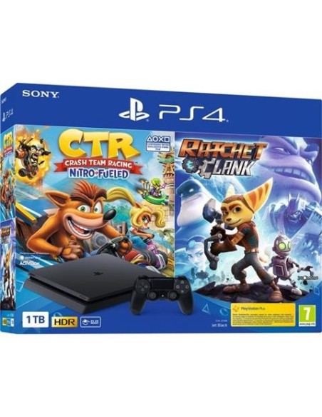 Consola Sony Ps4 1tb  + Crash Tr + Ratchet. 9962809