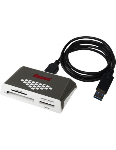 Lector de tarjetas Kingston Usb 3.0 High-speed Media Reader FCR-HS4