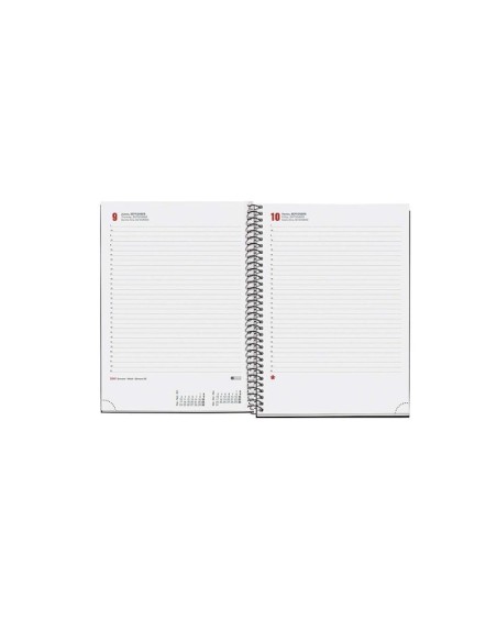 Agenda Miquel Rius 34006 Basic City Plus Negra Dia Pagina