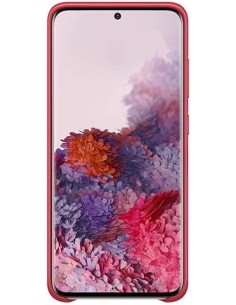 Mejor Precio Funda Samsung Galaxy S20 Piel Rojo EF-VG980LREGEU 2