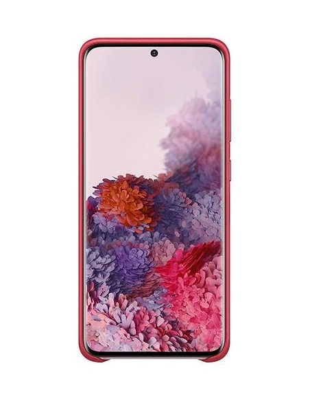 Mejor Precio Funda Samsung Galaxy S20 Piel Rojo EF-VG980LREGEU