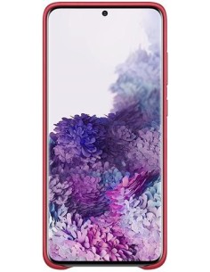 Mejor Precio Funda Samsung Galaxy S20 Plus Piel Rojo EF-VG985LREGEU