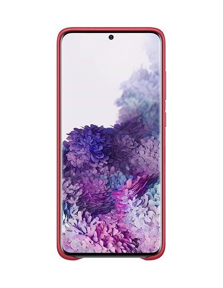 Mejor Precio Funda Samsung Galaxy S20 Plus Piel Rojo EF-VG985LREGEU