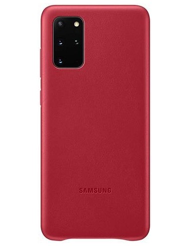 Mejor Precio Funda Samsung Galaxy S20 Plus Piel Rojo EF-VG985LREGEU