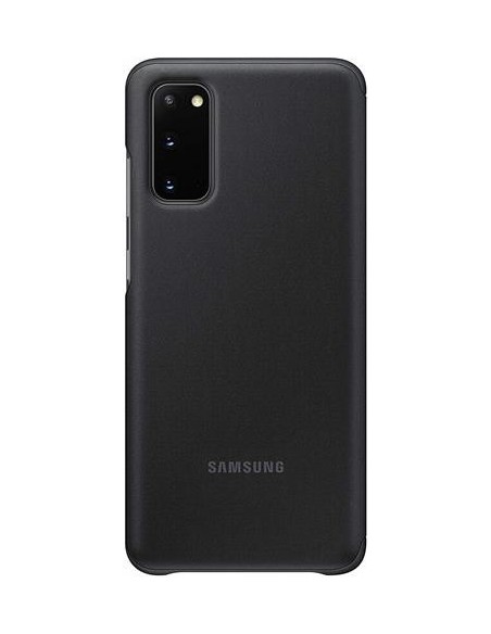 Comprar Funda Samsung Galaxy S20 clear view Negro EF-ZG980CBEGEU