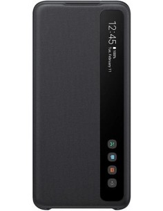Comprar Funda Samsung Galaxy S20 clear view Negro EF-ZG980CBEGEU 2