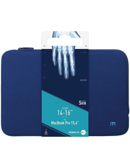 Oferta MOBILIS Funda para Portatil Skin sleeve 14"-16" Azul