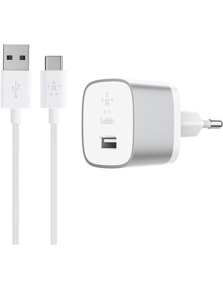 Belkin Cargador Movil Quick Charge 3.0 HomeCharger+USB-C to A
