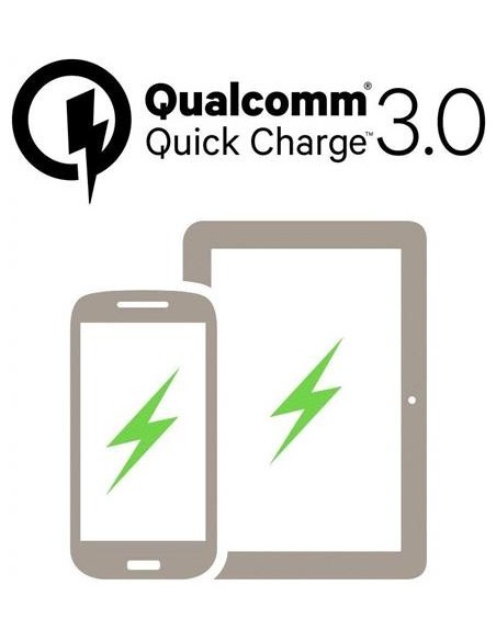 Belkin Cargador Movil Quick Charge 3.0 HomeCharger+USB-C to A