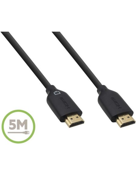 Oferta - Cable Belkin HDMI - HDMI 5m Color Negro. F3Y021BT5M