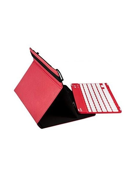 Comprar Funda SilverHT + teclado bluetooth tablets 10,1 rojo