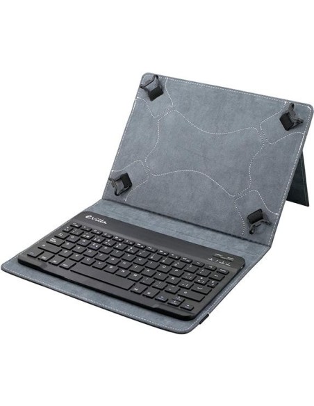 Funda con Teclado Bluetooth Tablet de 9.7" a 10.1" Rojo