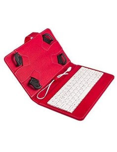 Comprar Funda Universal (7'' - 8'') con teclado rojo y blanco