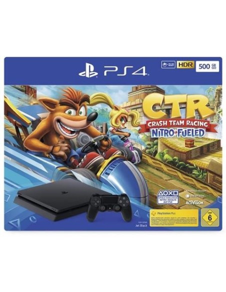 Consola sony PS4 slim 500gb crash team racing nitro fueled