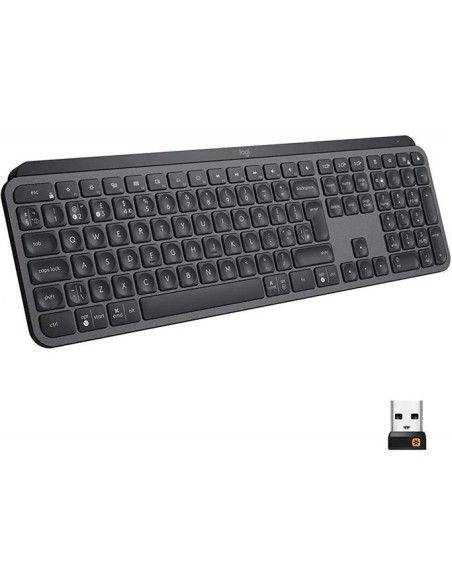 Teclado inalámbrico logitech mx keys bluetooth multisistema