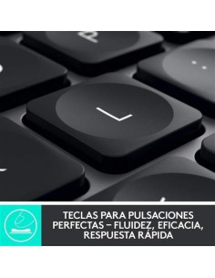 Teclado inalámbrico logitech mx keys bluetooth multisistema 2