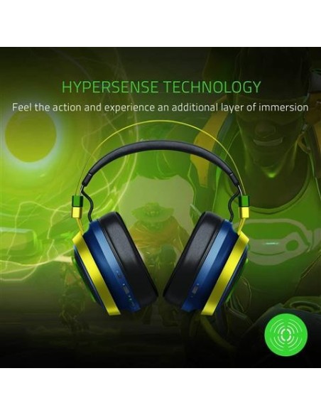 Auriculares razer nari ultimate overwatch lucio edition