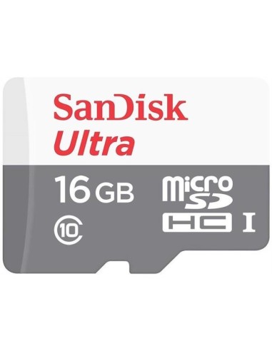 Oferta Sandisk Tarjeta de Ultra microSDHC UHS-I 16GB Class 10
