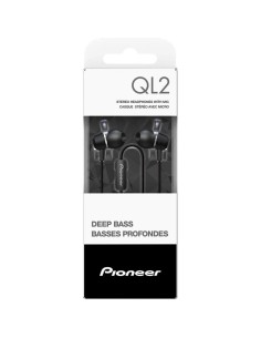 Auriculares Intrauditivos Pioneer SE-QL2T-B negro | kiwiku 2