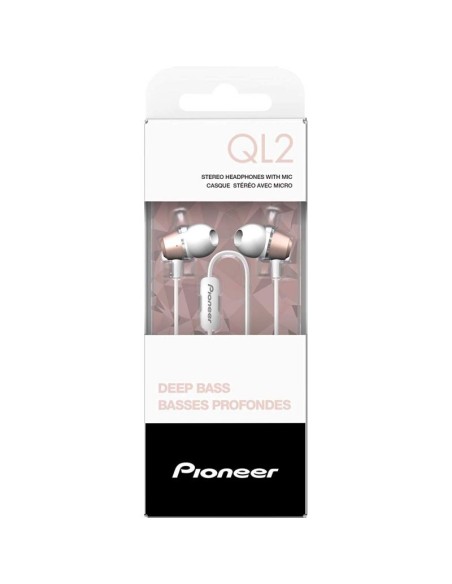 Auriculares Intrauditivos Pioneer SE-QL2T-P Rosa | kiwiku