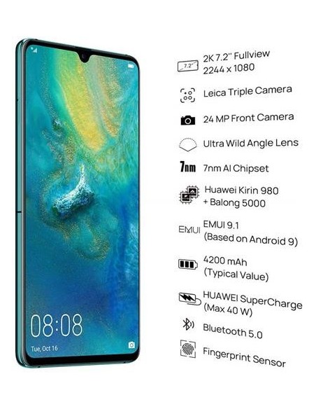 Comprar Huawei Mate 20X 5G 256GB 8GB RAM Dual-SIM Android 9