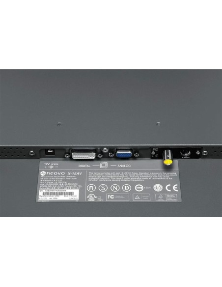 Oportunidad Monitor 15" AGNeovo X15E Negro VGA/DVI/DP/HDMI