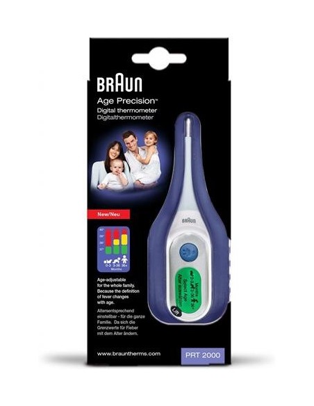 Compra El Termómetro Digital Braun Age Precision Con Selección De Edad En Kiwiku