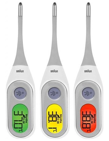 Compra El Termómetro Digital Braun Age Precision Con Selección De Edad En Kiwiku